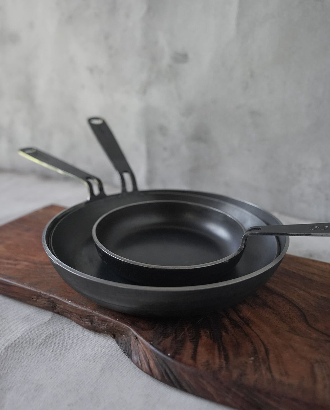 Carbon Steel 4 Skillets Combo