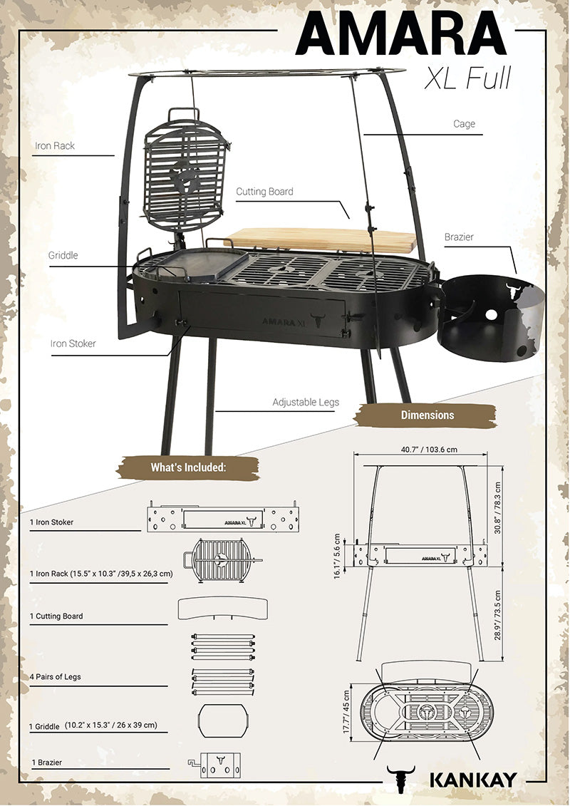 Amara Grill Full XL