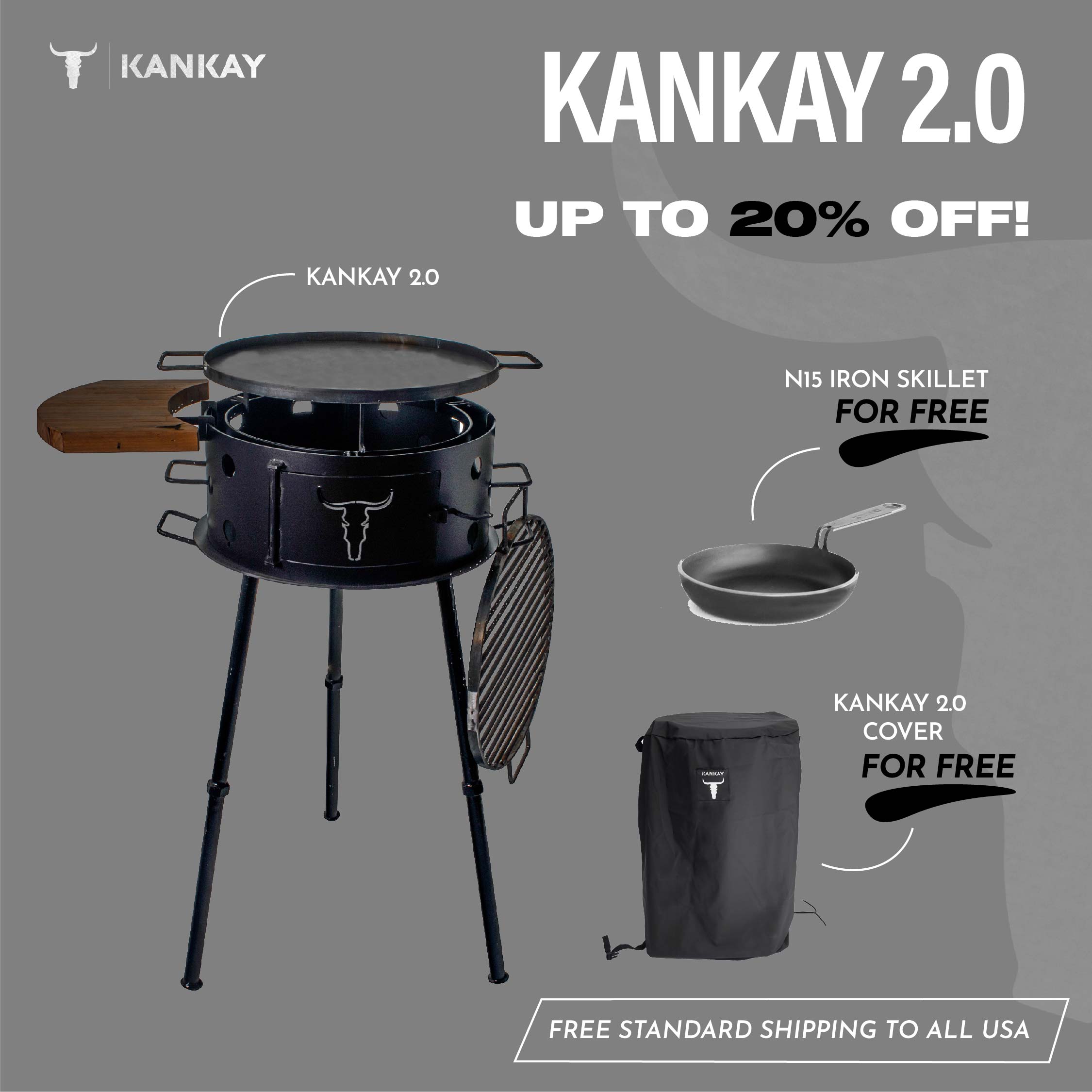 Buy Carbon Steel Skillets Pan online at Kankay