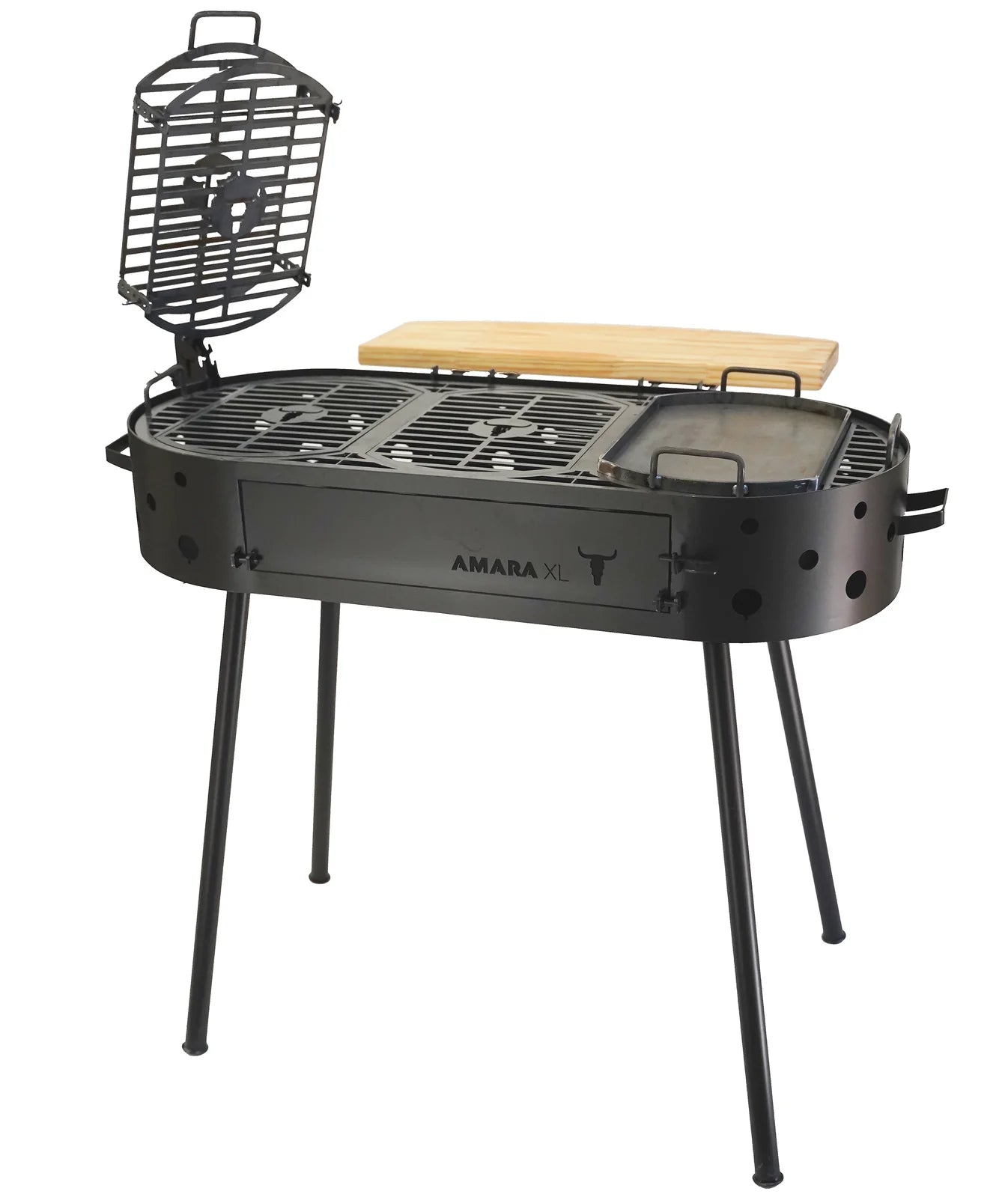 Amara XL + Amara XL Cover + Carbon Steel Skillet n15