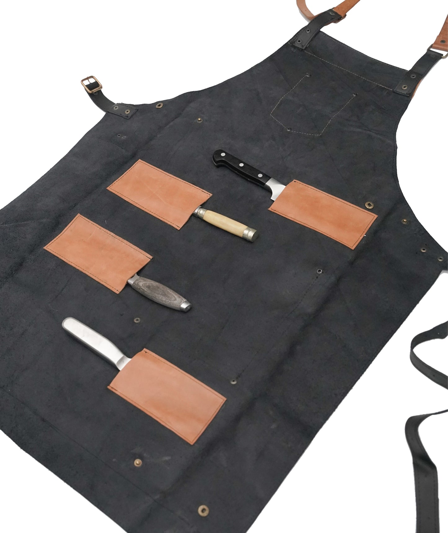 Leather Knife Roll / Full Length Apron