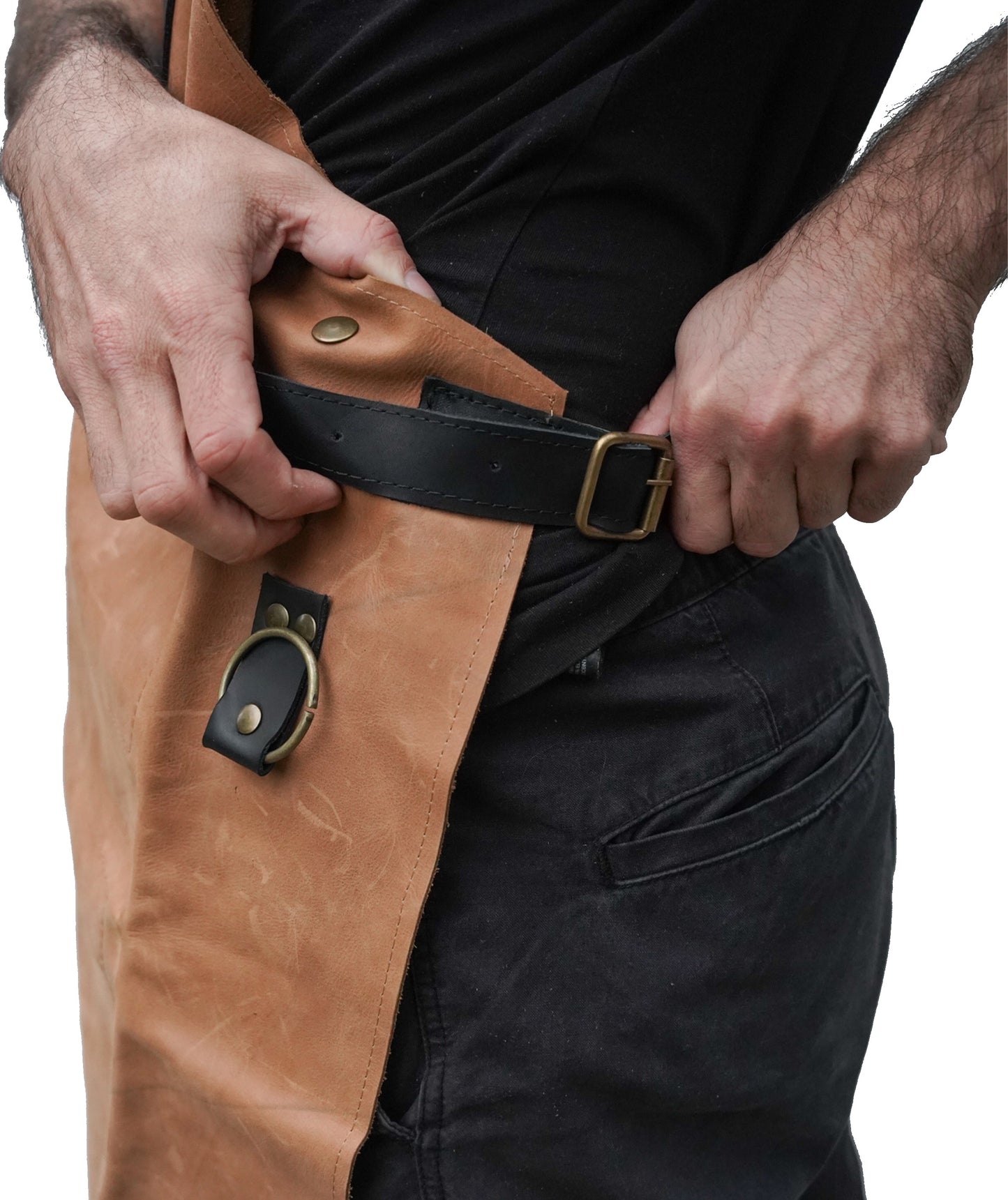 Leather Knife Roll / Full Length Apron
