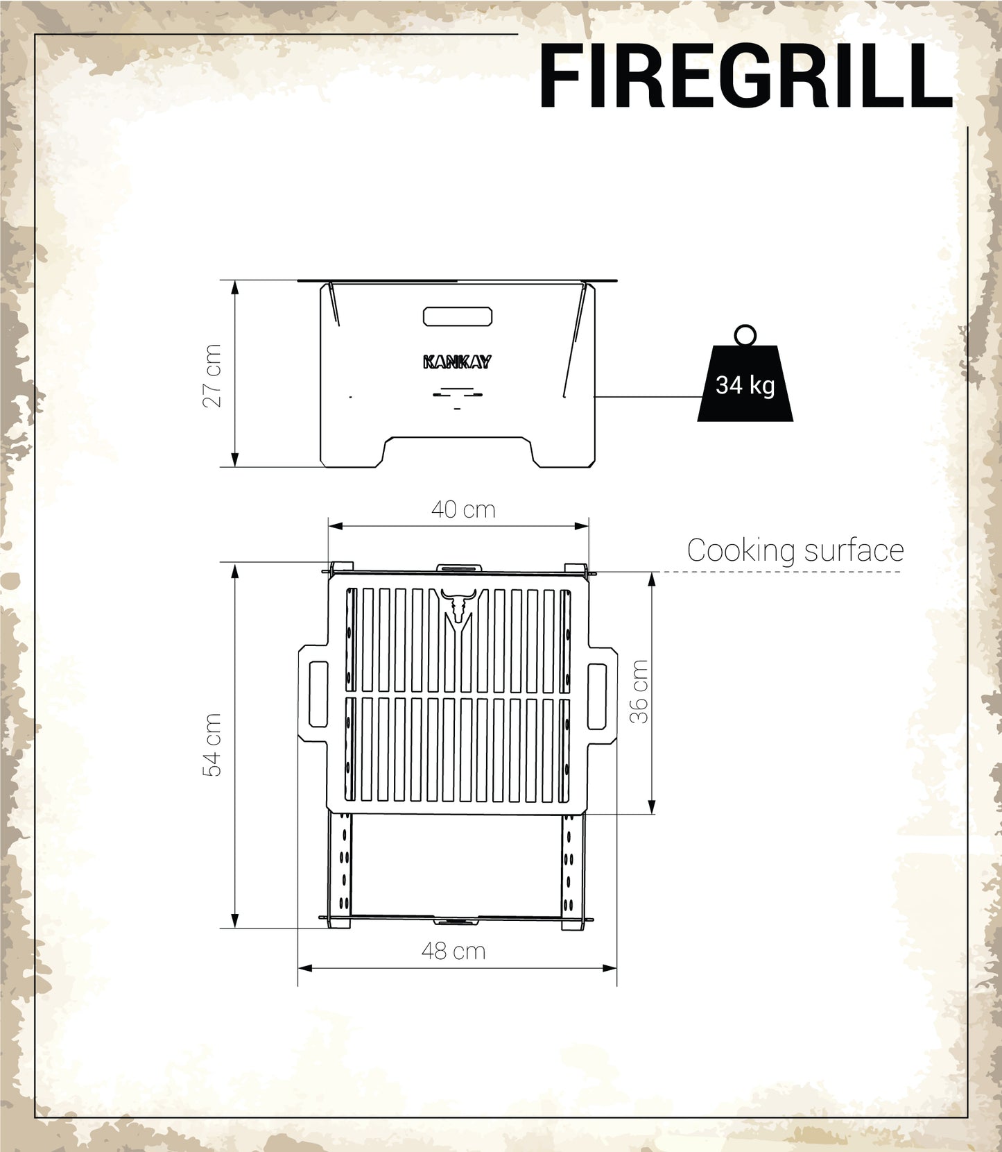Fire Grill - Portable Smoker