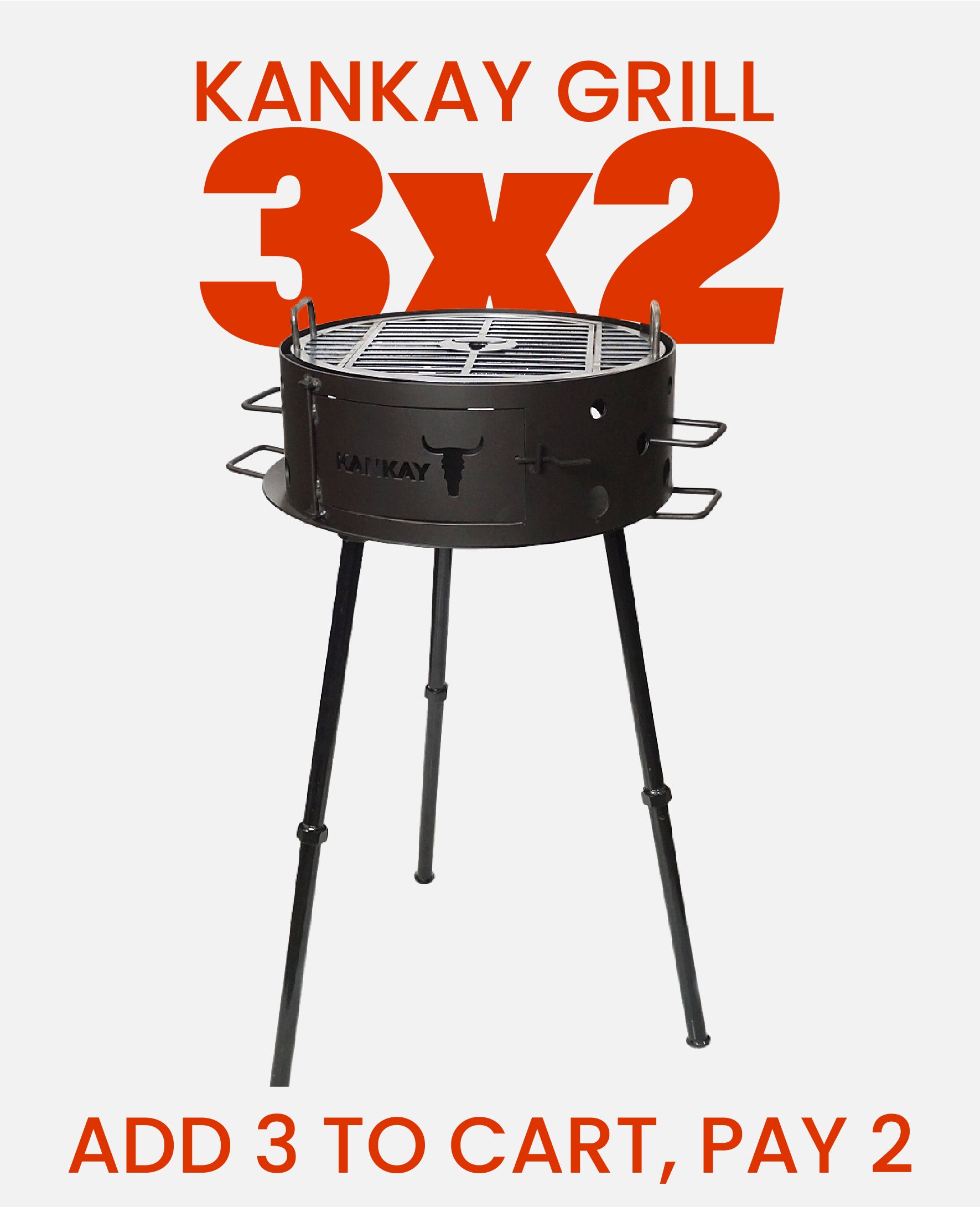 3x2 KANKAY GRILL
