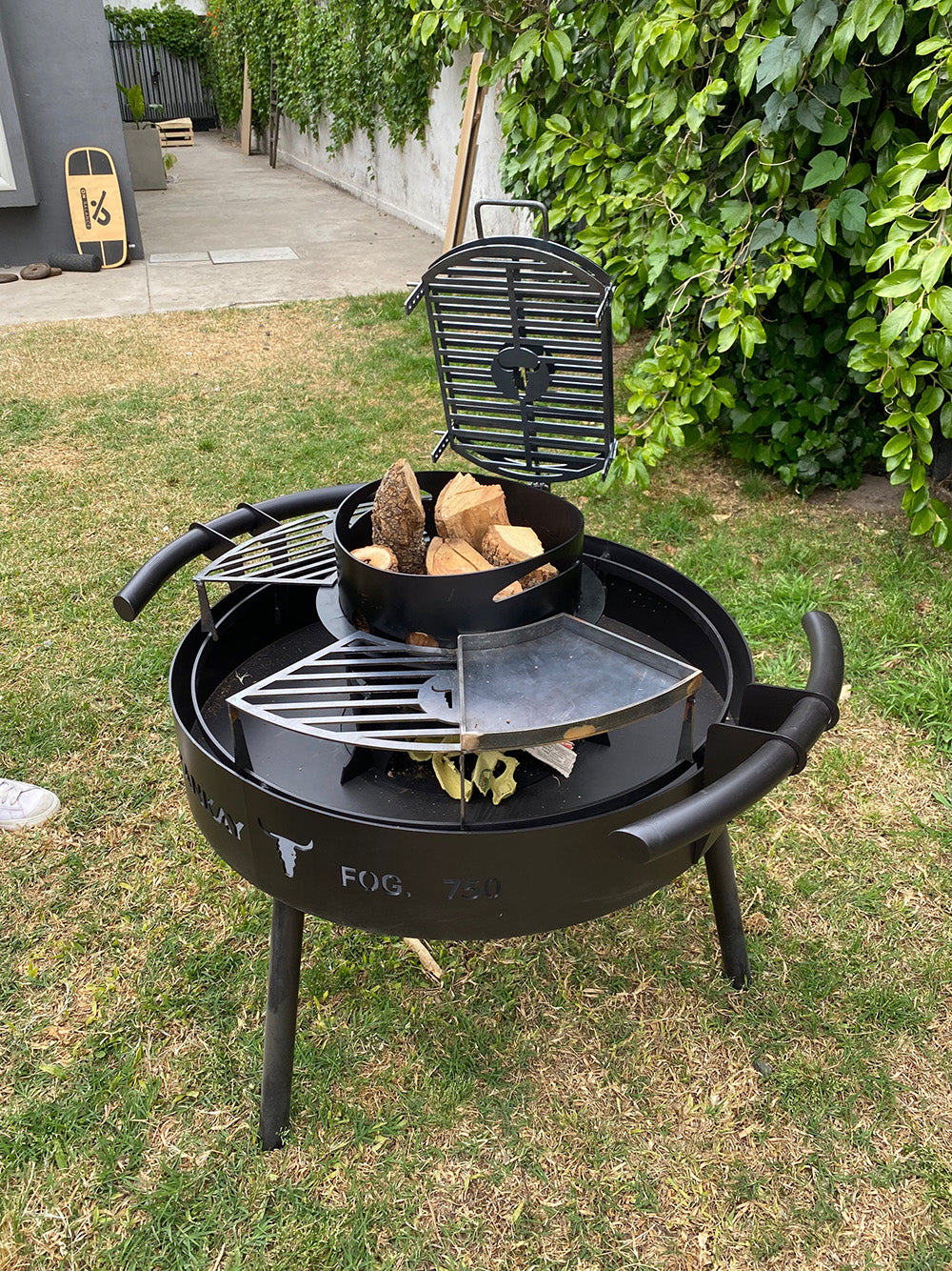 Fire pit and grill best sale