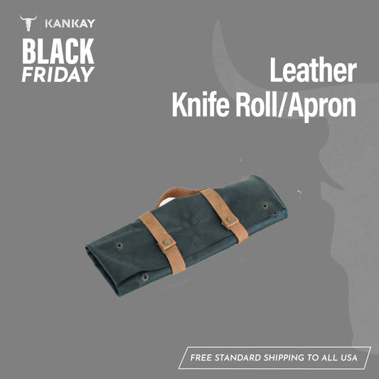 Leather Knife Roll / Apron.