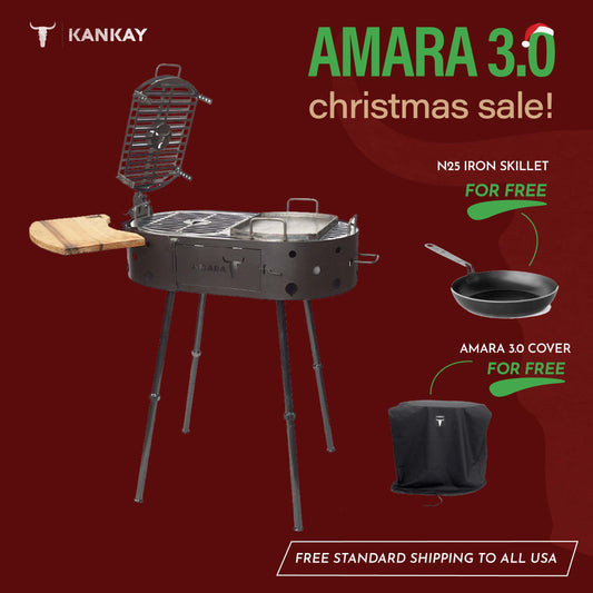 4x3 Carbon Steel Skillet - GET 1 FREE