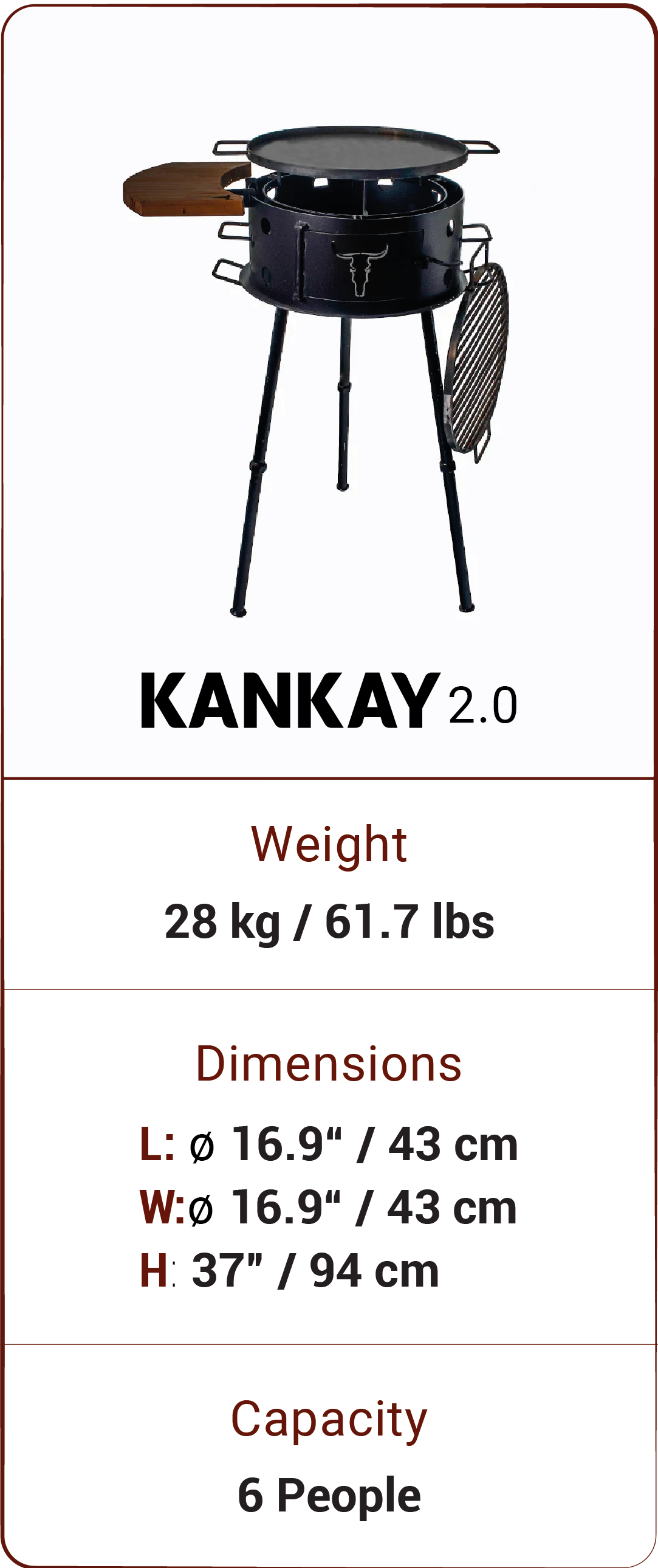 Buy Flat Top Grill 720 online at Kankay