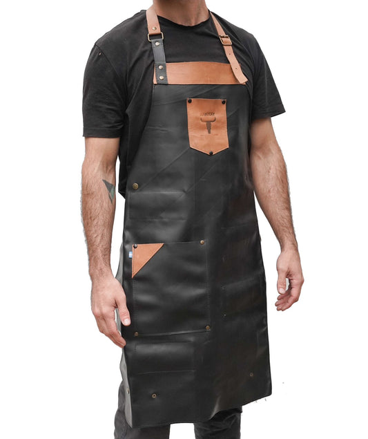 Leather Knife Roll / Full Length Apron