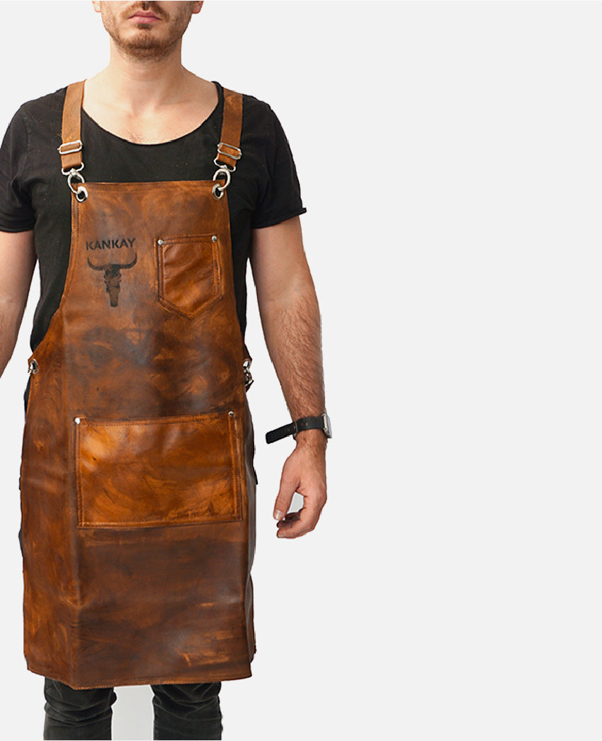 100% Argentinian-Leather Apron