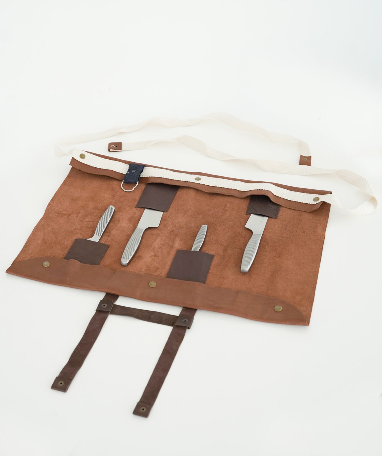 Leather Knife Roll / Apron.